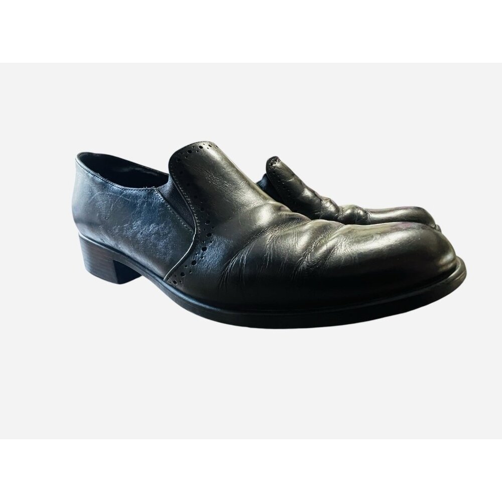 Womens Munro American shoes,slip on mules,size‎ 7.5 M Brown Leather
